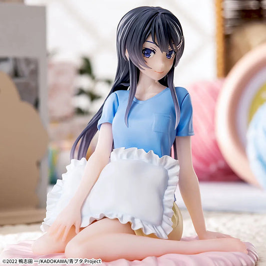 Rascal Does Not Dream of Bunny Girl Senpai Luminasta Figure - Mai Sakurajima Pajamas Ver.
