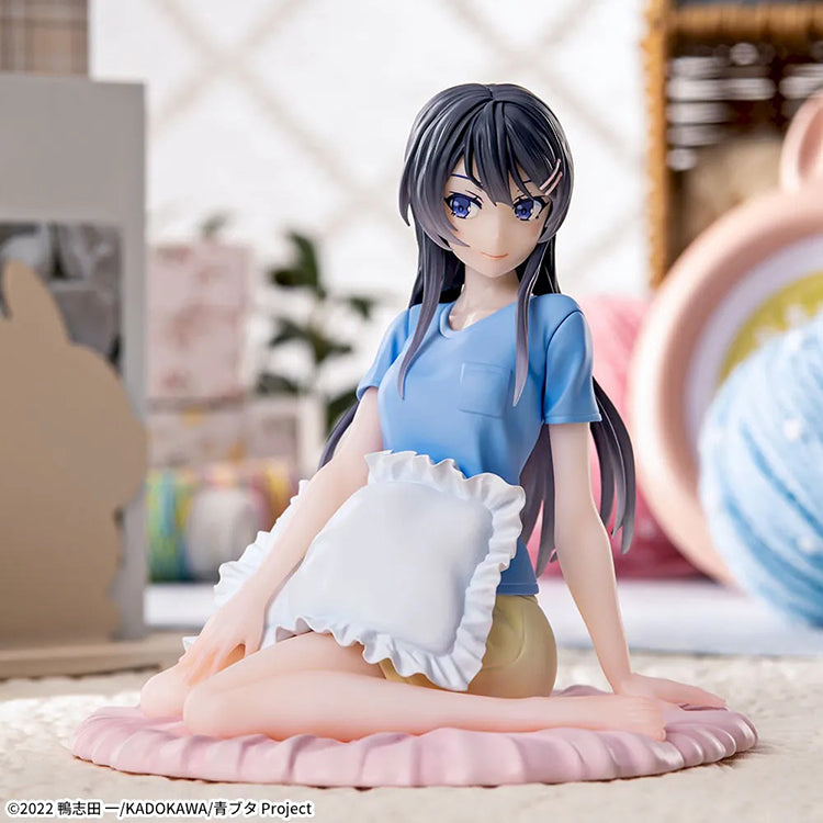 Rascal Does Not Dream of Bunny Girl Senpai Luminasta Figure - Mai Sakurajima Pajamas Ver.