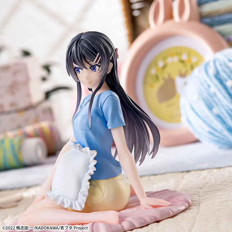 Rascal Does Not Dream of Bunny Girl Senpai Luminasta Figure - Mai Sakurajima Pajamas Ver.
