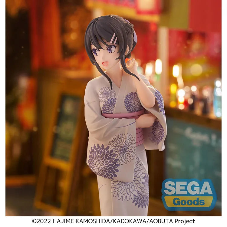 Rascal Does Not Dream of Bunny Girl Senpai Mai Sakurajima Yukata Ver. Luminasta Figure