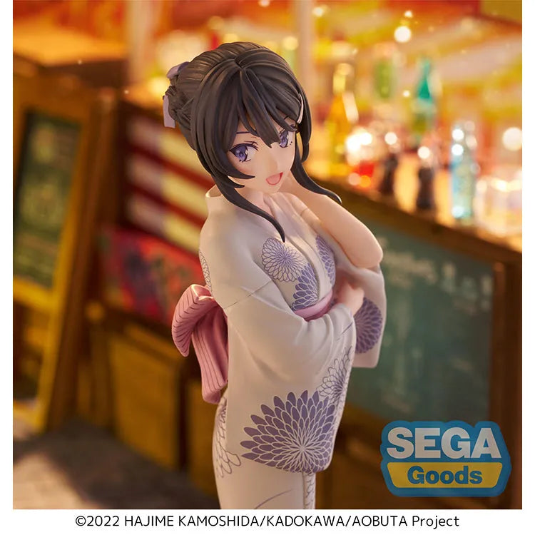 Rascal Does Not Dream of Bunny Girl Senpai Mai Sakurajima Yukata Ver. Luminasta Figure