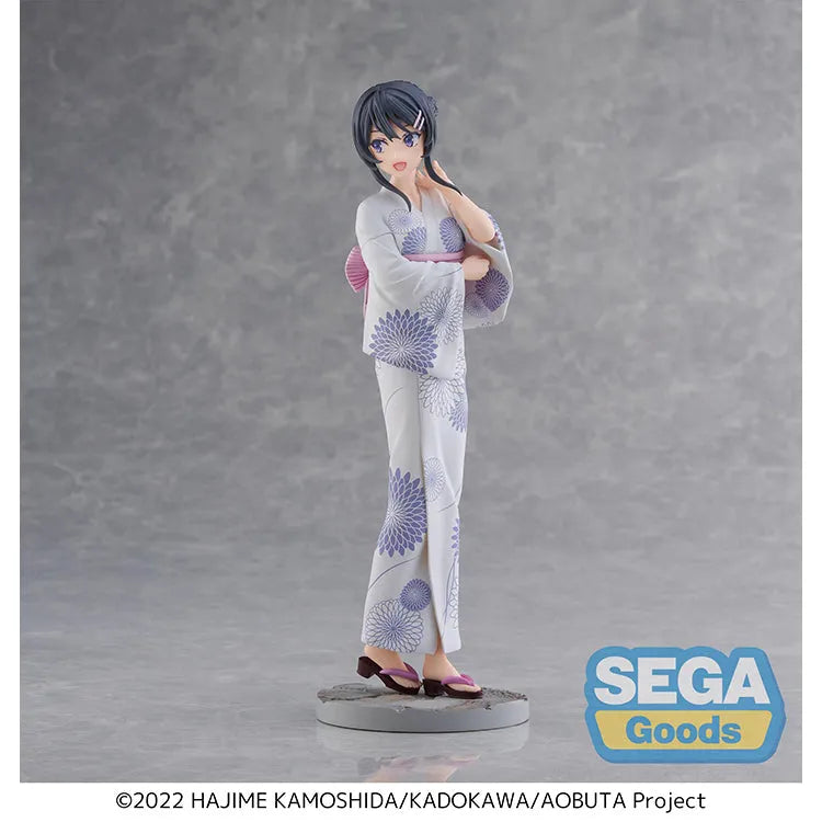 Rascal Does Not Dream of Bunny Girl Senpai Mai Sakurajima Yukata Ver. Luminasta Figure