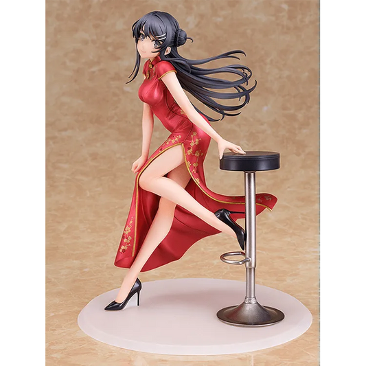 Rascal Does Not Dream of Bunny Girl Senpai Scale Figure - Mai Sakurajima: Chinese Dress Ver. 1/7 - Doki Doki Land