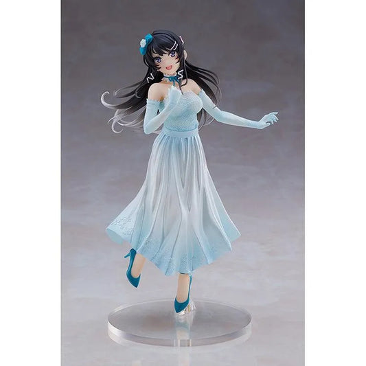 Rascal Does Not Dream of Bunny Girl Senpai Coreful Figure - Mai Sakurajima Party Dress Ver. - Doki Doki Land