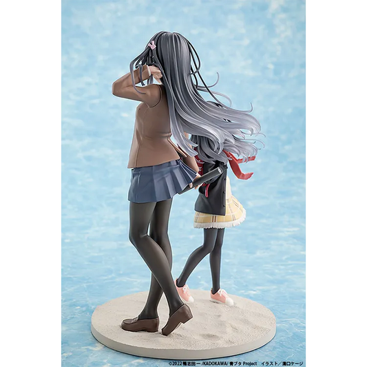 (Pre-Order END) Rascal Does Not Dream of a Knapsack Kid Scale Figure - Mai Sakurajima High School Graduation Ver. & Knapsack Kid 1/8 - Doki Doki Land 