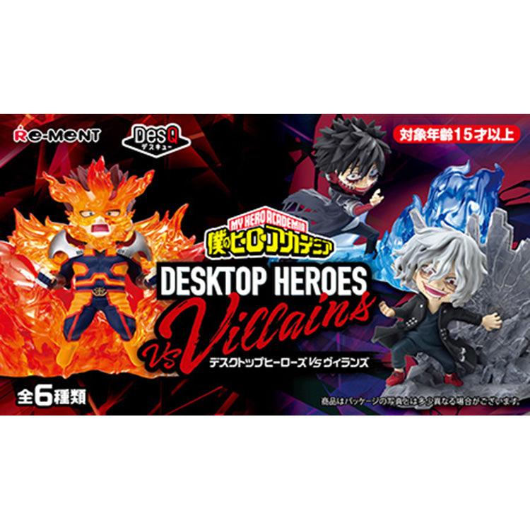 Re-Ment "My Hero Academia" DesQ - Desktop Heros VS Villains