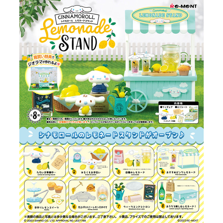 Re-Ment "Sanrio" - Cinnamoroll Lemonade Stand