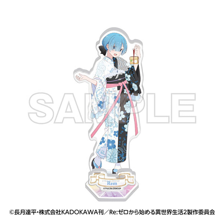 Re: Zero kara Hajimeru Ramen Seikatsu Rem New Illustration Acrylic Stand