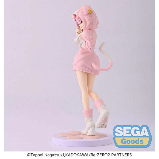 Re:Zero Starting Life in Another World Luminasta Figure - Ram Mofumofu Pack Ver. - Doki Doki Land