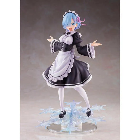 Re:Zero Starting Life in Another World AMP Figure - Rem Winter Maid Ver. - Doki Doki Land