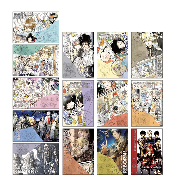 Reborn! Anime Merch - Foil-stamped Postcard Collection (1 Random)