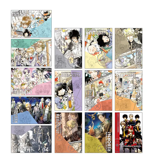 Reborn! Anime Merch - Foil-stamped Postcard Collection (1 Random)