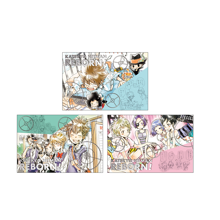 Reborn! Anime Merch - Foil-stamped Postcard Collection (1 Random)