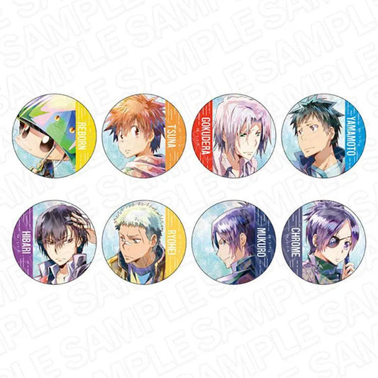 Reborn! Anime Merch - PALE TONE series Rain ver. Tin Badge Collection (1 Random) - Doki Doki Land