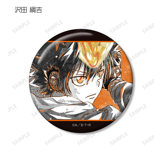 Reborn! Anime Merch - Ani-Art BLACK LABEL Trading Tin Badge (1 Random)