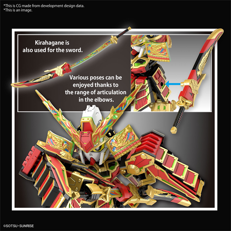 "SDW Heroes" Model Kit - Musha Gundam The 78Th