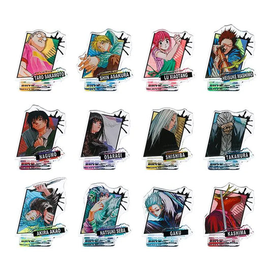 Sakamoto Days Anime Merch - Acrylic Figure Collection Vol.1 (1 Random) - Doki Doki Land