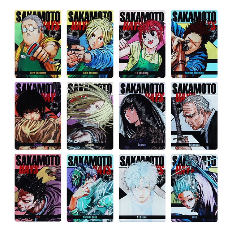 Sakamoto Days Anime Merch - Status Card Collection Vol.1