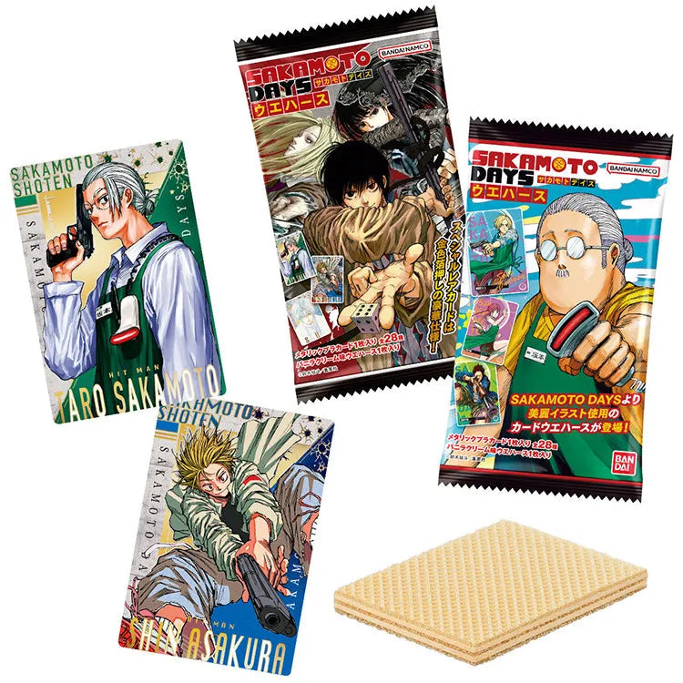 Sakamoto Days Shokugan Waffer with Collectable Card 