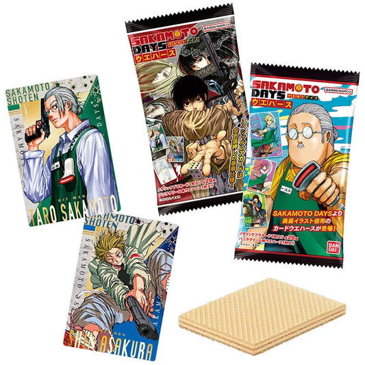 Sakamoto Days Shokugan Waffer with Collectable Card 