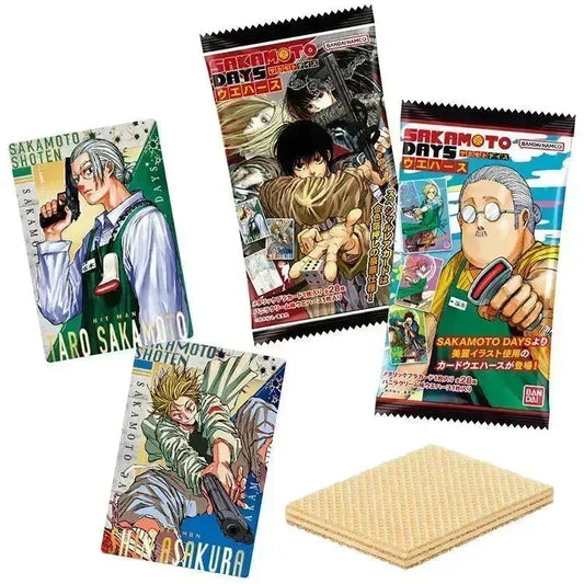 Sakamoto Days Shokugan Waffer with Collectable Card
