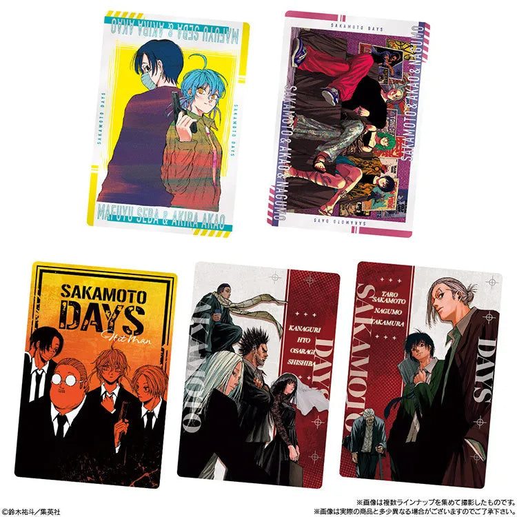 Sakamoto Days Shokugan Waffer with Collectable Card 