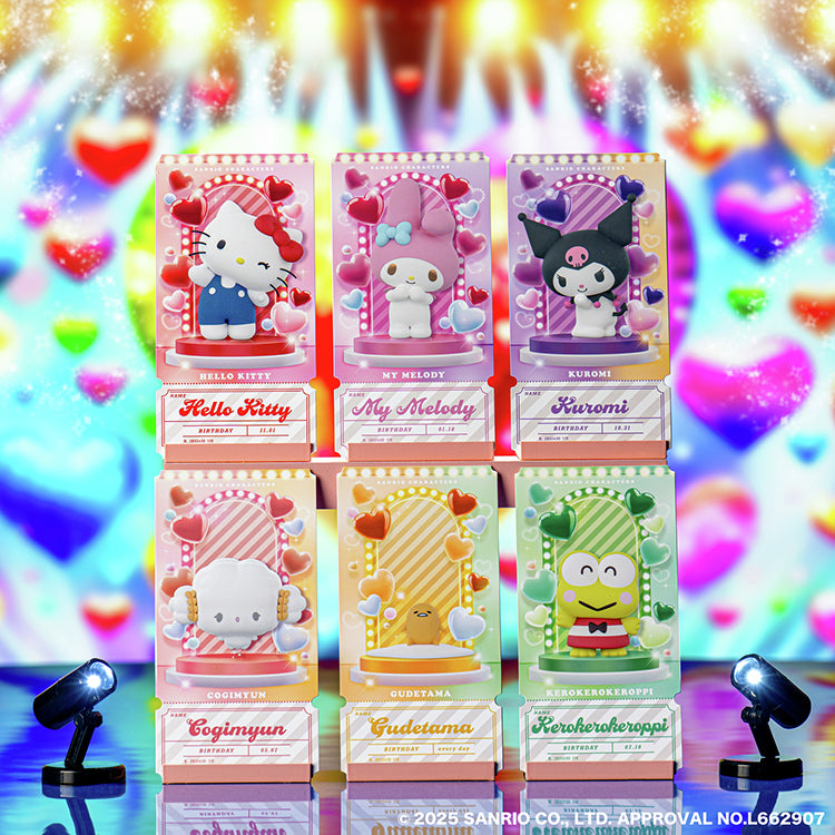 Sanrio Characters Ticket-Like Collection blind pack by Bandai