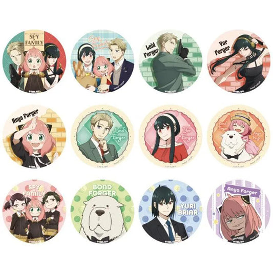 Spy x Family Anime Merch - PACHIT Can Badge Collection - Doki Doki Land