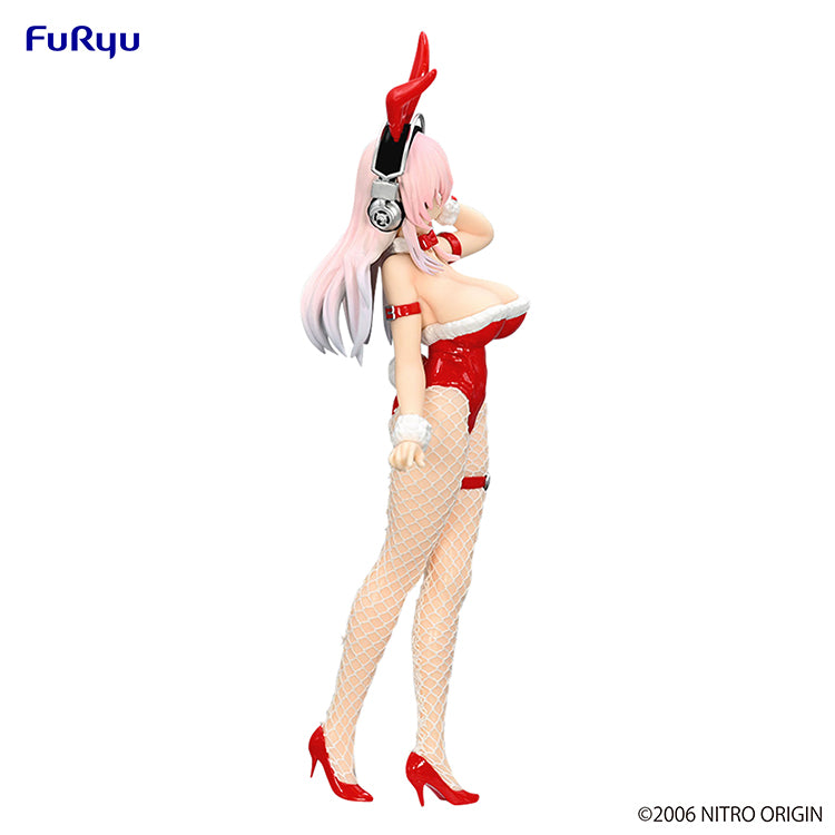 Super Sonico Series Super Sonico Red Color Ver. BiCute Bunnies Figure