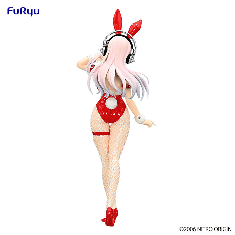 Super Sonico Series Super Sonico Red Color Ver. BiCute Bunnies Figure