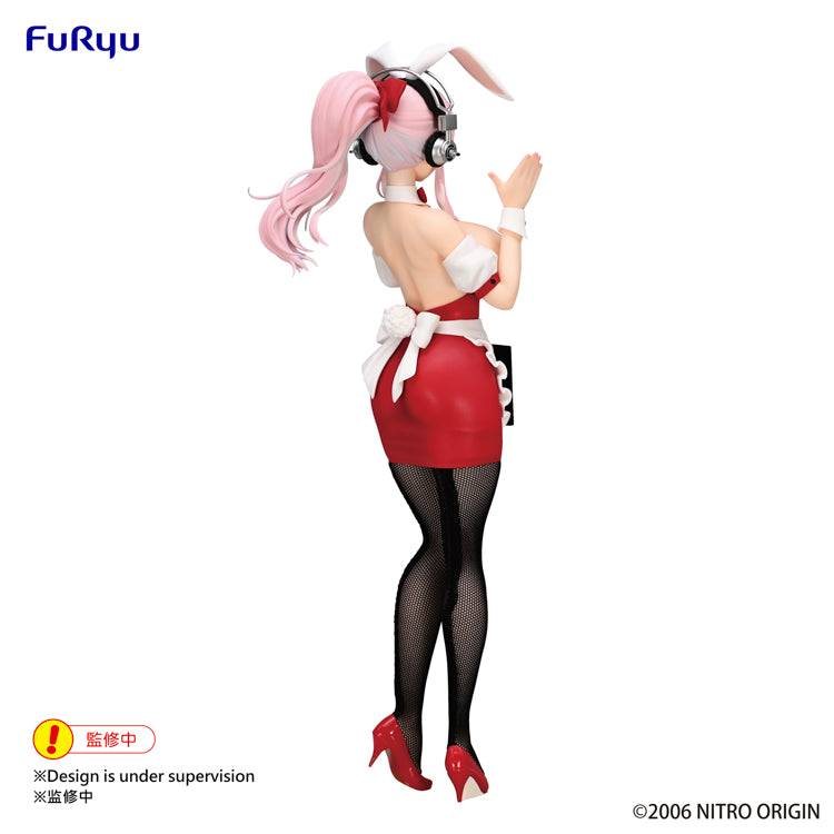 Super Sonico BiCute Bunnies Figure - Super Sonico Waitress Ver. - Doki Doki Land 