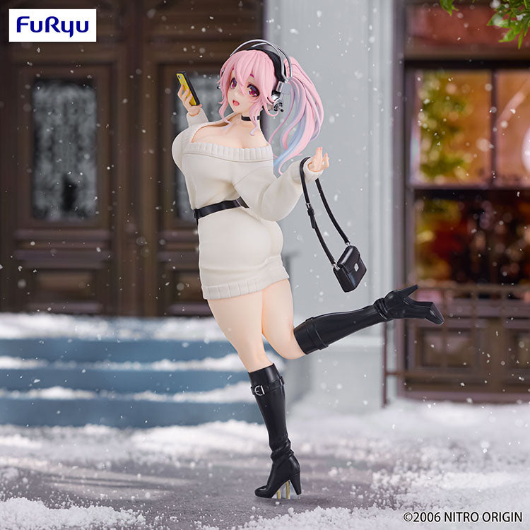 (Pre-Order END) Super Sonico Trio-Try-iT Figure - Super Sonico Winter Memory Ver. - Doki Doki Land 