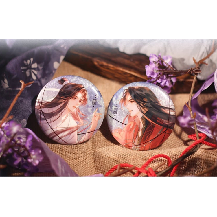 TGCF-Hua-Die-Zhong-Gui-Lai-Tin-Badge-Xie-Lian-Hua-Cheng