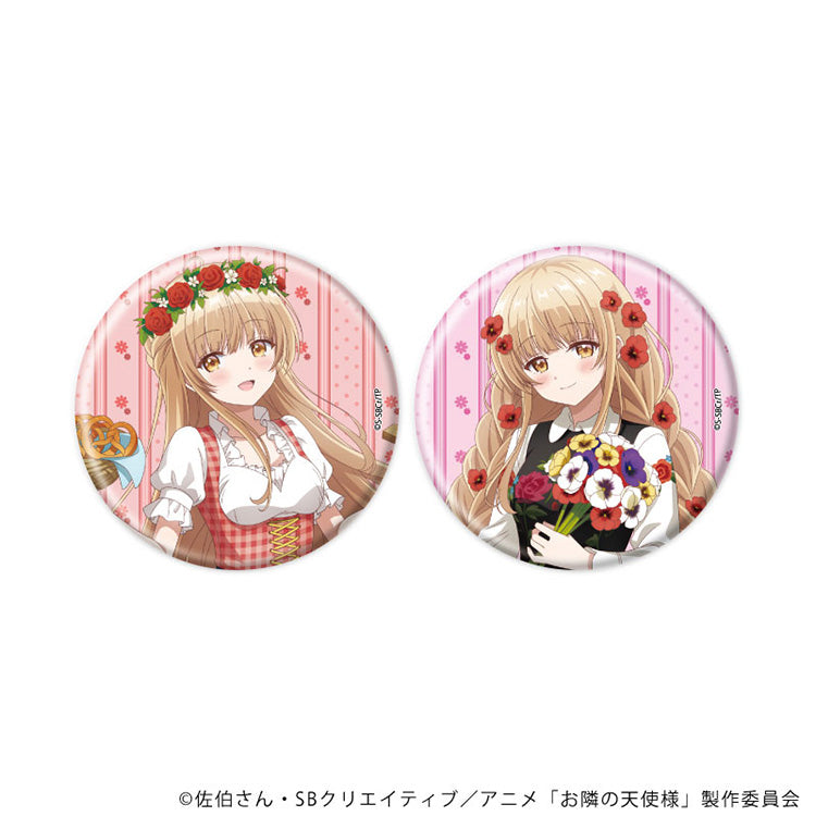 Mahiru Shiina ethnic outfit can badge 2-piece set, extra-large 65mm anime pins from The Angel Next Door Spoils Me Rotten
