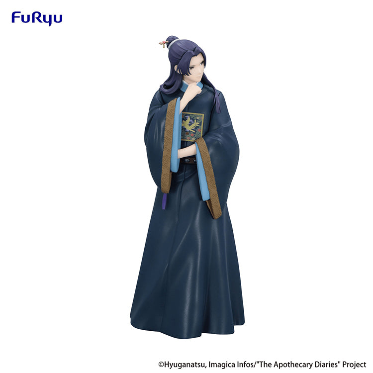 FuRyu Trio-Try-iT Jinshi Garden Party Ver. Figure from The Apothecary Diaries, detailed blue imperial court robes.