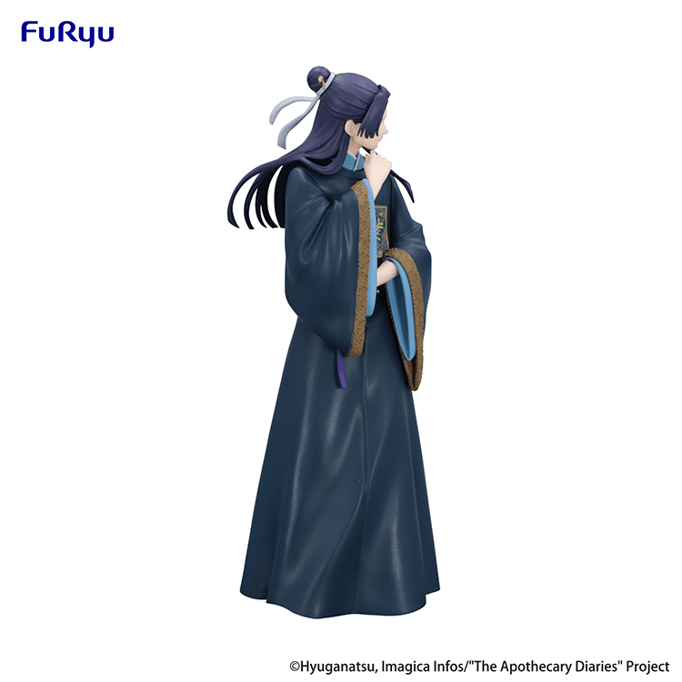 The Apothecary Diaries Jinshi Garden Party Ver. Trio-Try-iT figure by FuRyu, detailed blue imperial official robes.