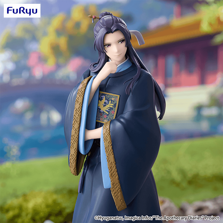 FuRyu Trio-Try-iT Jinshi Garden Party Ver. figure from The Apothecary Diaries, featuring detailed official robes.