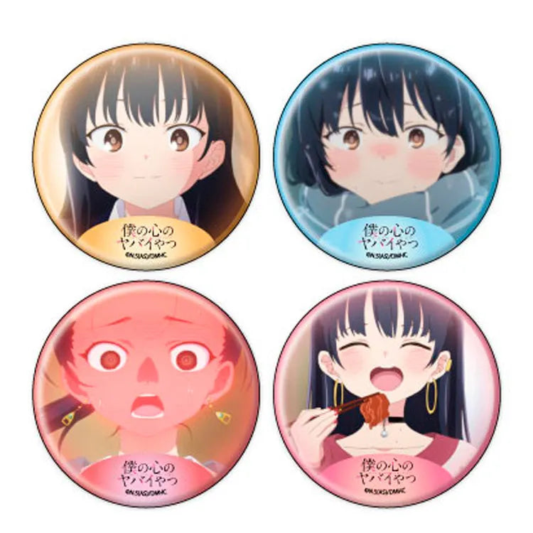 The Dangers in My Heart Anime Merch - 03/ Scene Photo Illustration Can Badge (1 Random) - Doki Doki Land 