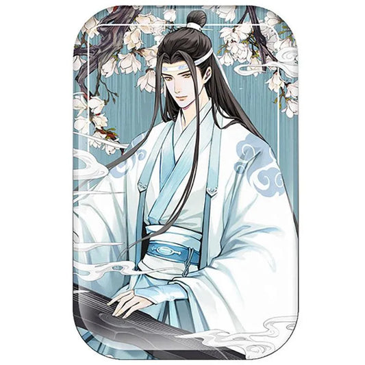 The Master of Diabolism Anime Merch - Lan Wangji Yue Long Yin Ver. Tin Badge - Doki Doki Land