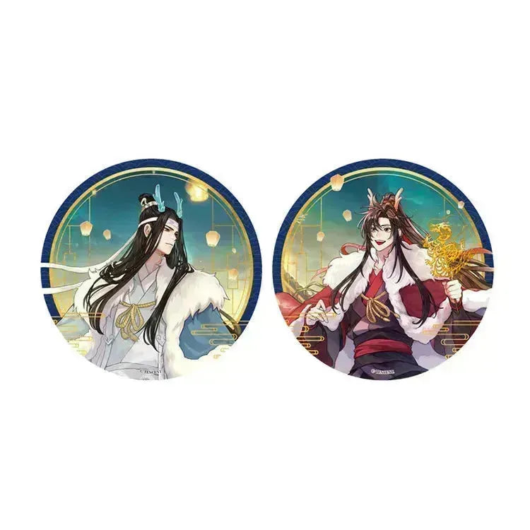 The Master of Diabolism Anime Merch - Yun Long Zhu Yue Ver. 2 Tin Badge Set - Doki Doki Land 
