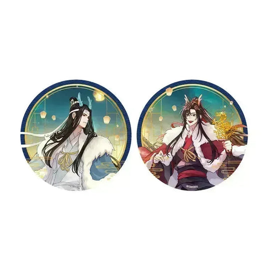 The Master of Diabolism Anime Merch - Yun Long Zhu Yue Ver. 2 Tin Badge Set - Doki Doki Land