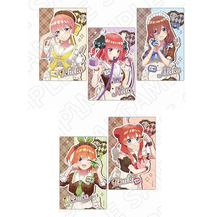 The Quintessential Quintuplets 3 o'clock Trading Clear Card
