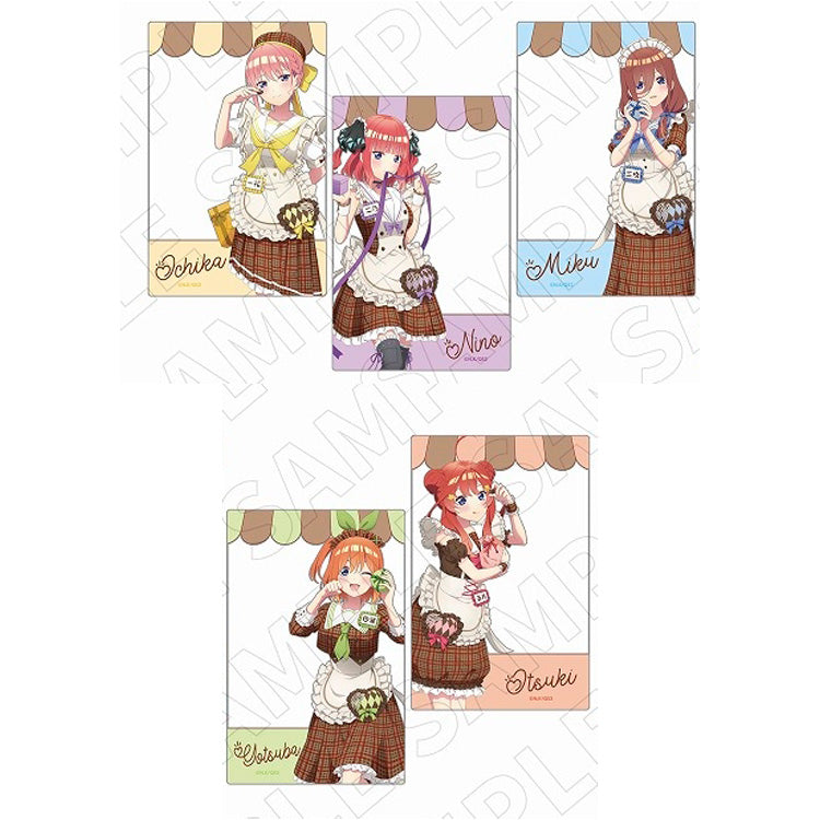 The Quintessential Quintuplets 3 o'clock Trading Clear Card