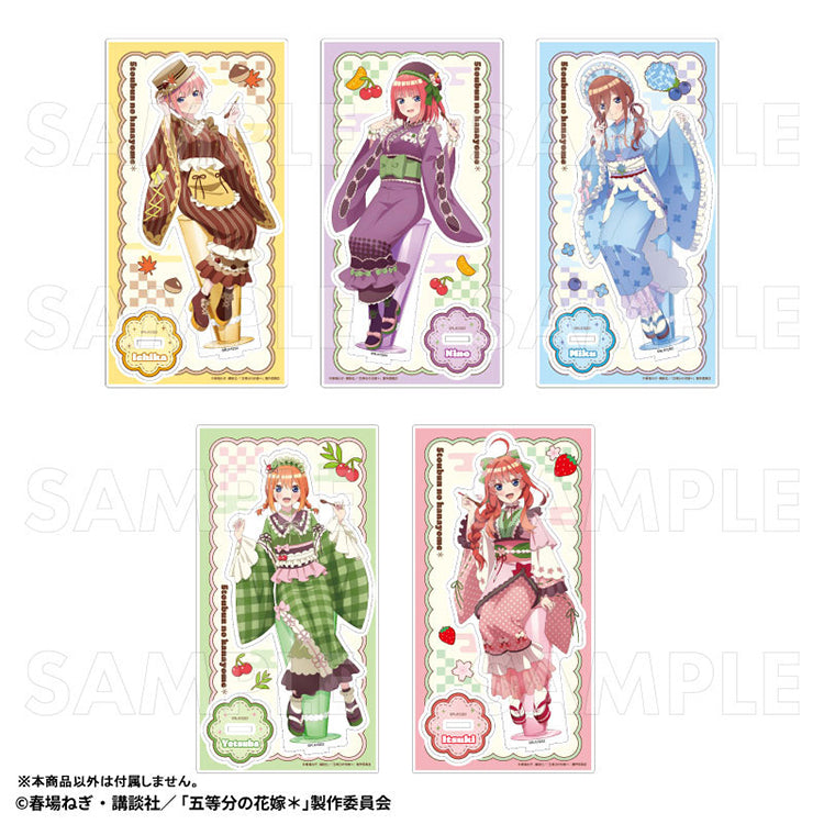 The Quintessential Quintuplets Japanese Parfait Dress Ver. Acrylic Stand