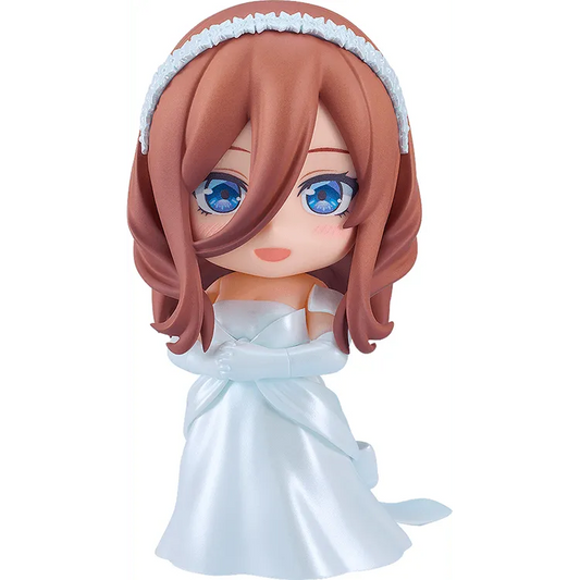 (Pre-Order END) The Quintessential Quintuplets Nendoroid - 2374 Miku Nakano: Wedding Dress Ver. - Doki Doki Land