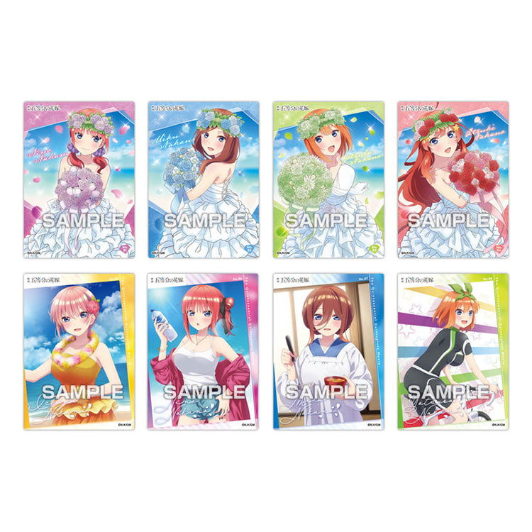 The Quintessential Quintuplets Shokugan - Specials Clear Card Collection