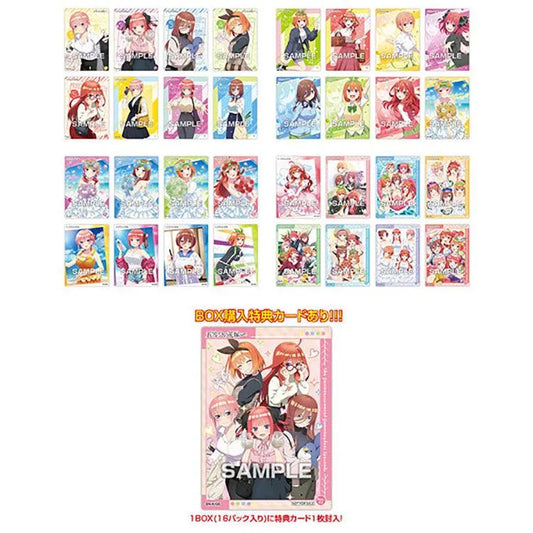 The Quintessential Quintuplets Shokugan - Specials Clear Card Collection - Doki Doki Land
