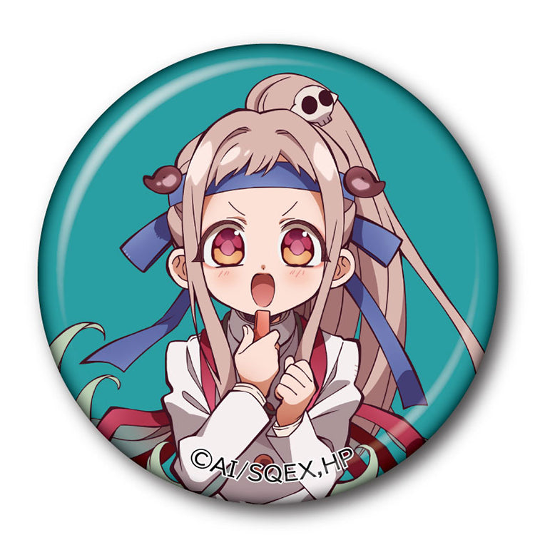 Official Toilet-Bound Hanako-kun Cheer Squad Can Badge Collection featuring 10 unique character designs by BellFine.