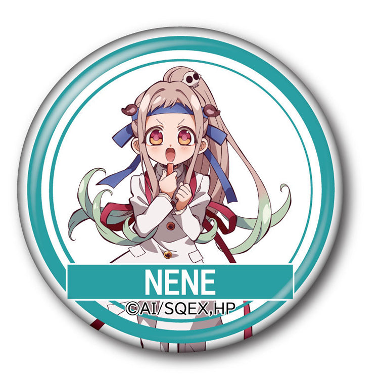 Official Toilet-Bound Hanako-kun Cheer Squad Can Badge Collection featuring 10 unique character designs by BellFine.