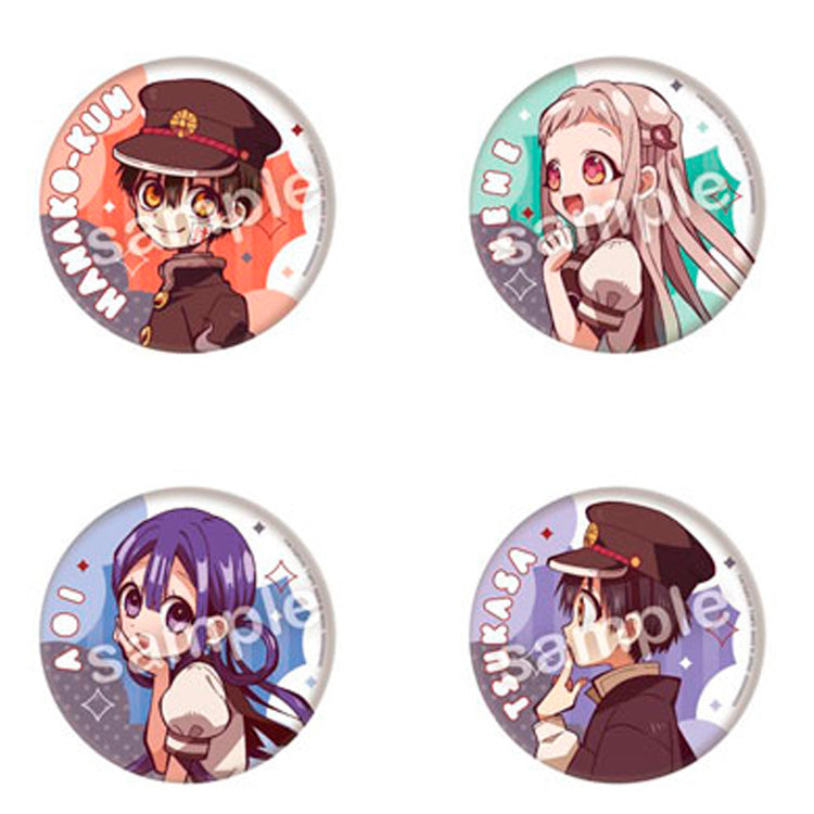 Toilet-Bound Hanako-kun Anime Merch - Trading Tin Badge